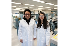 Image Genecis founder Luna Yu and head of Amazon’s Female Founder Initiative Phoebe Wang.